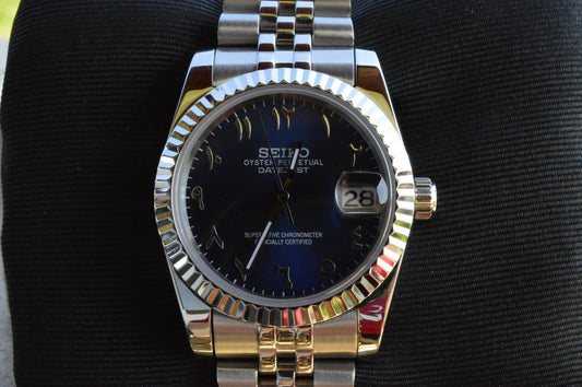 Seiko Datejust Mod — Arabic Dial