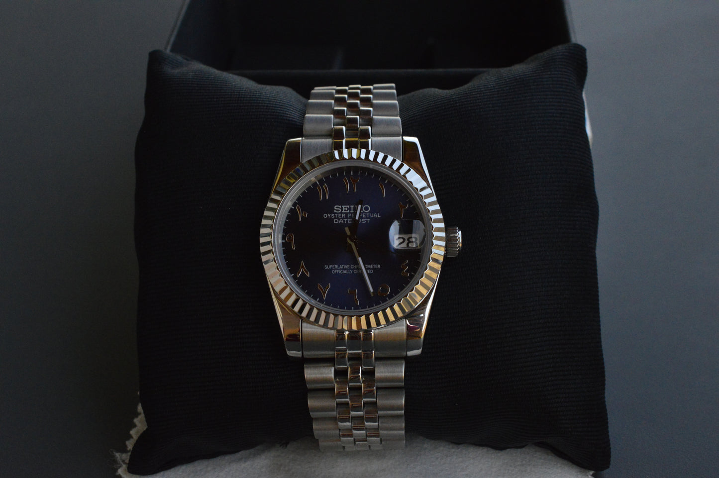 Seiko Datejust Mod — Arabic Dial