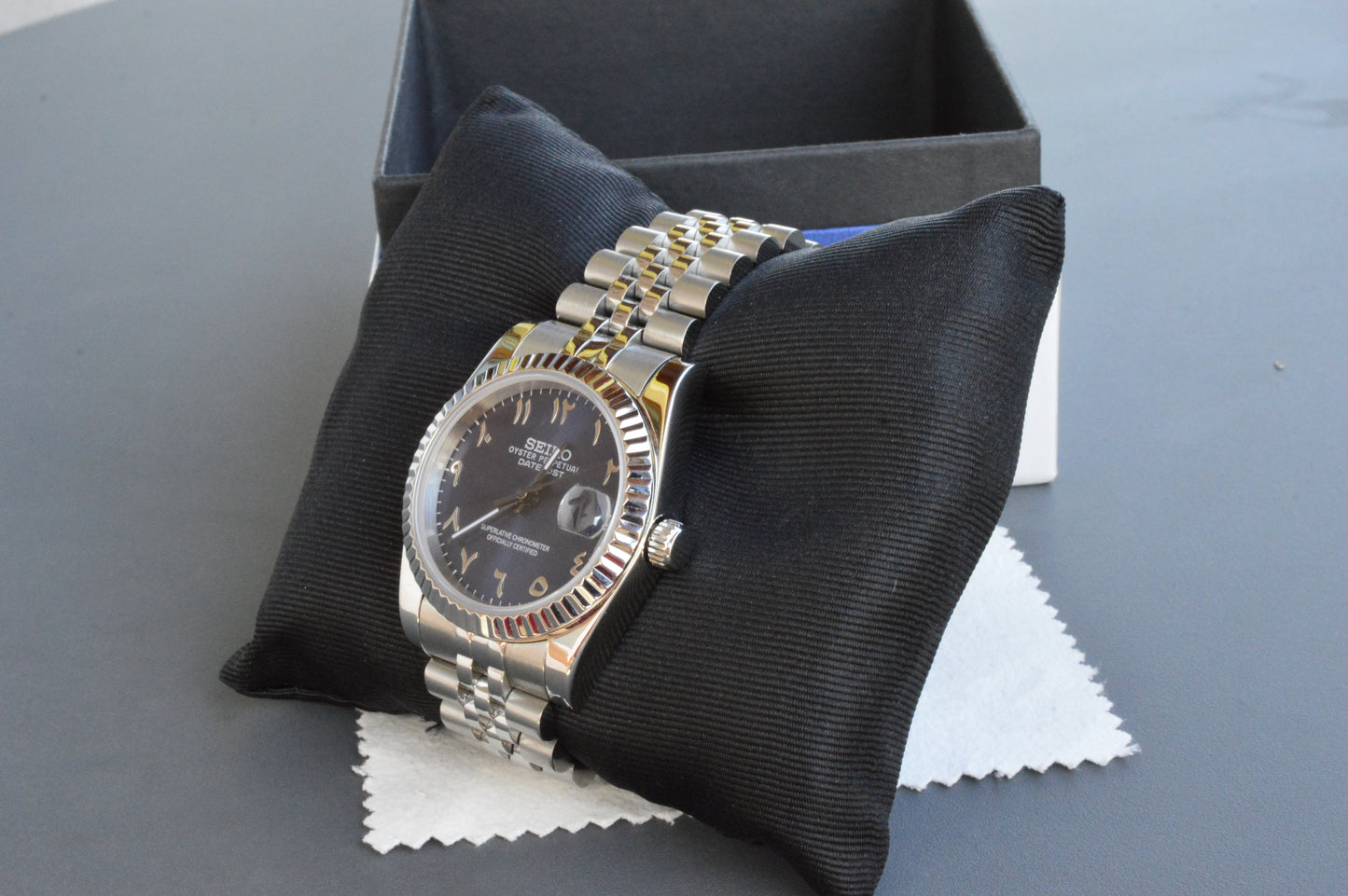 Seiko Datejust Mod — Arabic Dial